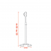 Showgear Quick lock microphone stand - met contragewicht - D8308