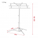 Showgear Eco Music Stand - Staal 480-1070mm - D8350