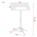 Showgear Music Stand Pro - Staal 730-1200mm - D8352