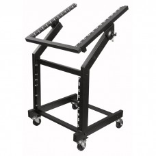 Showgear 19 Inch Rack metal - Met instelbare bovenlader - D8552
