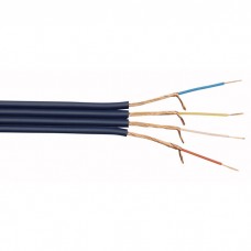 DAP AV-84 - 4-wegs audio-/videokabel asymmetrisch 75 Ohm 100 m op een spoel - D9403