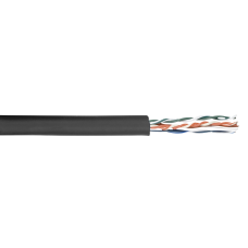 DAP Flexible CAT-5E cable Reel - Black - D9409B