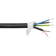 DAP PSC2 combi kabel 3x 1.5 + signaal zwart - per meter - D9482B