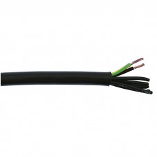 DAP 240V Multikabel  7 x 1.5 zwart per meter - D9491
