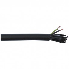 DAP 240V Multikabel 18 x 1.5 zwart per meter - D9493