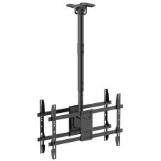 SHOWGEAR Dubbele TV plafondbeugel Voor twee 43”- 86 tv's - E100002