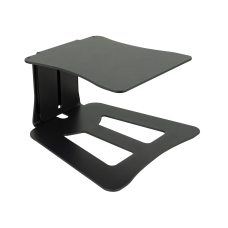 Showgear Table Monitor Stand - Large studio monitor speaker table stand - black - E200003