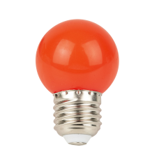 Showgear G45 LED Bulb E27 - 1 W - Red - Non-Dimmable - E324001