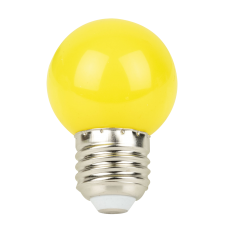 Showgear G45 LED Bulb E27 - 1 W - Yellow - Non-Dimmable - E324004