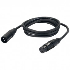 DAP FL01 - bal. XLR/M 3 p. > XLR/F 3 p. - 0,75m - FL0175