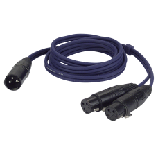 DAP FL38 - bal. XLR/M 3 p. > 2 XLR/F 3 p. - 1,5 m - FL38150