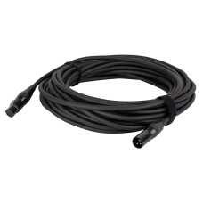 DAP FLN01 - Mic/Line Cable XLR M/F 3P Neutrik NC3-BAG Series 15 m - Verzilverd - FLN0115