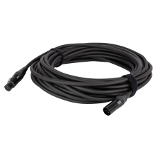 DAP FLN08 - DMX & AES/EBU XLR/M 5P to XLR/F 5P Neutrik NC5-BAG Series 15 m - Verzilverd - FLN0815