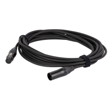 DAP FLN85 Quad DMX & AES/EBU Cable Neutrik NC5-BAG Series 3 m - Verzilverd - FLN853