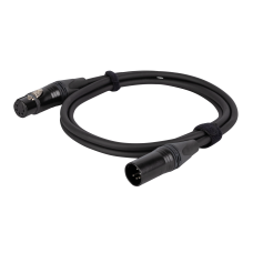 DAP FLN85 Quad DMX & AES/EBU Cable Neutrik NC5-BAG Series 0,75 m - Verzilverd - FLN8575