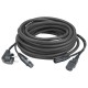 DAP FP08 - Schuko/XLR F - IEC/XLR M - 10m, Black - FP0810B
