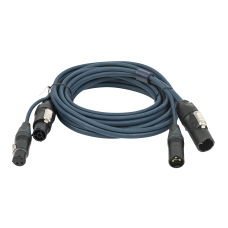 DAP FP-13 Hybride Kabel - PowerCON True1 & 3-pin XLR - DMX & Stroom - 6 m - FP136