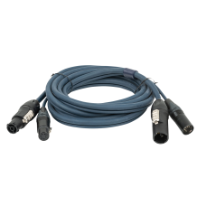 DAP FP-14 Hybride Kabel - PowerCON True1 & 5-pin XLR - DMX & Stroom - 15 m - FP1415
