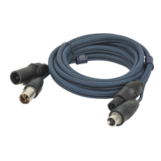 DAP FP-15 Hybride Kabel - PowerCON True1 & 3-pin XLR I P - DMX & Stroom - 10 m - FP1510