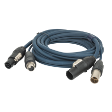 DAP FP-16 Hybride Kabel - PowerCON True1 & 5-pin XLR I P - DMX & Stroom - 15 m - FP1615