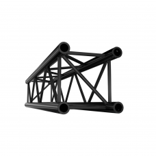 Milos Pro-30 Square F Truss - Straight QTF290 - 290 mm - black - FQ30029B