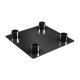 Milos Pro-30 Square F Truss - Square Base Plate Female FWPQ - zwart - F - FQ30BPB