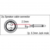 DAP FS16 - Jack mono > Speakon/M, 2 x 1,5mm2 - 3m - FS163