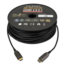 DAP HDMI 2.0 AOC 4K Fibre Cable Verguld - UHD - 15 m - FV4615