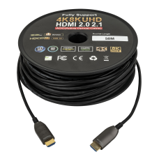 DAP HDMI 2.0 AOC 4K Fibre Cable Verguld - UHD - 50 m - FV4650