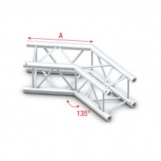 Milos Corner 13 - 135, Silver - GQ30005