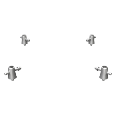 MILOS Connectors for MCBB Base Plate M290/M390 MCBB-CON89 - P - MCBBCON89P