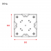 MILOS Concrete Ballast Base 500 kg - MCBB