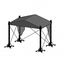 Milos MR2 Roofsystem 10x6m incl. canopy - - MR2106