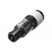 Neutrik powerCON Connector - S Grijs/witte behuizing - Kleine kabeldiameter - NAC3FXXBWS