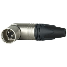 Neutrik XLR 3p. 90 Connector Male - Silver - NC3MRX