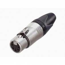 Neutrik XLR 5p. Connector Female - Silver - NC5FXX