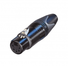 Neutrik XLR 5p. Connector Female - Black - NC5FXXB