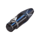 Neutrik XLR 5p Female connector - Zilveren contactpunten, nikkelen behuizing - NC5FXXBAG