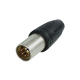 Neutrik XLR 5p. Connector Male IP6 - Gouden contactpunten, nikkelen behuizing - NC5MXXHDD