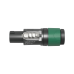 Neutrik speakON 4P Cable Connector - L Zwarte/groene behuizing - Grote diameter kabels - NL4FXXWL