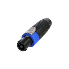 NEUTRIK speakON 4P - female Zwart/blauw - NLT4FXXBAG