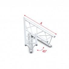 Milos Corner 45° Pro-30 Triangle P Truss - PT30001