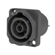 Seetronic Power Pro True Outlet Chassis Connector - Female - D-Size - Locking 20 A mains connector - SAC3FPX20