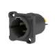 Seetronic Power Pro True Inlet Chassis Connector - Male - D- Size - Locking 20 A mains connector - SAC3MPXLY
