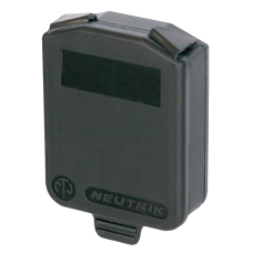 Neutrik D-size hinged cover IP42 - - SCDX