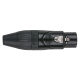 DAP XLR 3p. X-type Female - Black - XFX203BB