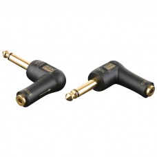 DAP XGA10 - Jack/M mono > Mini Jack/F, 90 - Incl. 2 x 10 kilo-Ohm weerstanden - XGA10