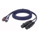 2x Tulp - 2x XLR F