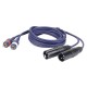 2x Tulp - 2x XLR M