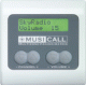 Dateq Musicall MRC3L-GG Wand module remote paneel met LCD display Wit / Grijs